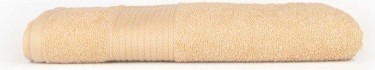 Полотенце махровое гладкокрашеное Турон Текс 50х90см, бежевый, 325г/м, хл 100%