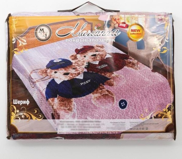 Покрывало Marianna «Шериф», размер 165х220 см