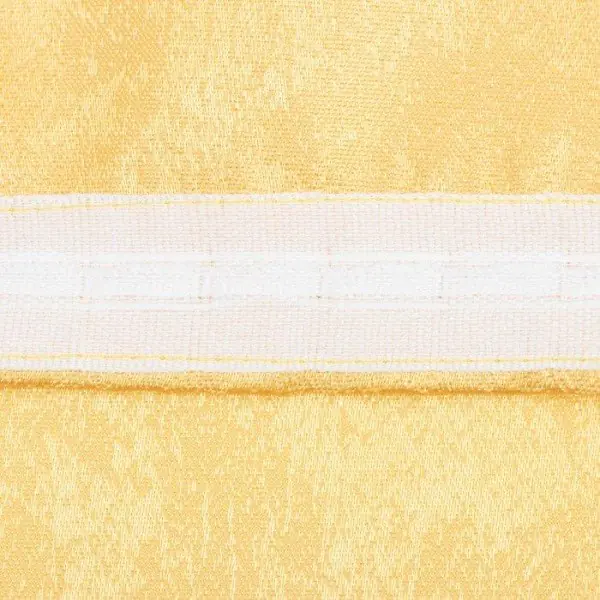 Штора  для кухни Жаксатин 135х180 см, золото, пэ