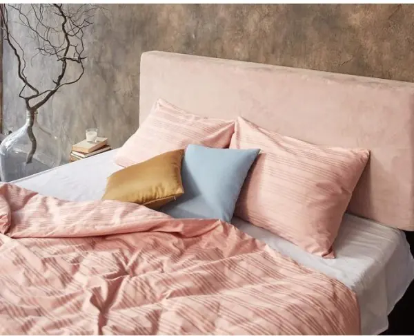 Комплект Этель "Rose gold" Пододеяльник 175*215,наволочка 50*70-2шт,страйп-сатин,125 г/м²