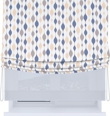 Римская штора «Кортин», день-ночь с мягкими складками, «Оскар»