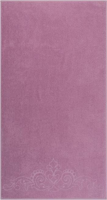 Полотенце махровое «Romance» цвет сирень, 100х150, 320 гр/м