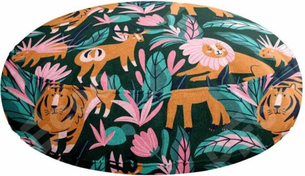 Подушка круглая Cortin «Дикие животные»