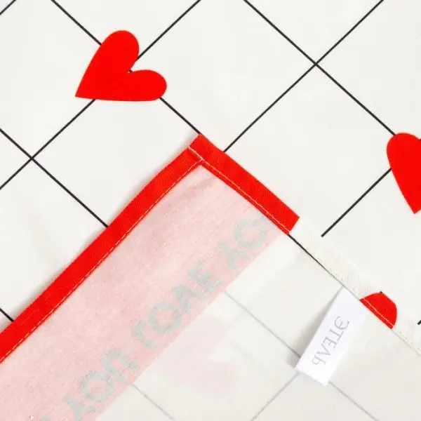 Фартук "Этель" Love is 60х65см, 100% хл, саржа 190 г/м2