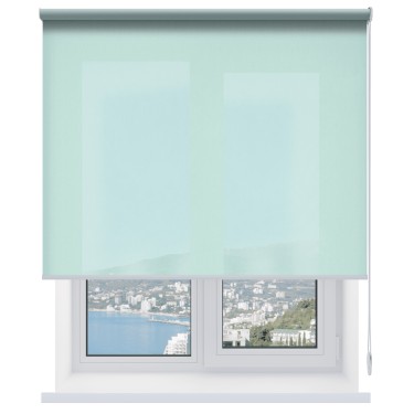 Рулонная штора Респект DM бирюза 37