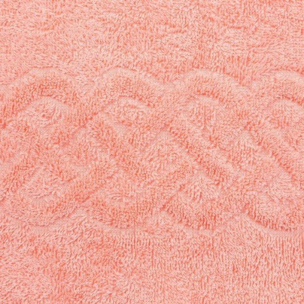 Полотенце махровое Plait 70х130 см, цвет коралл