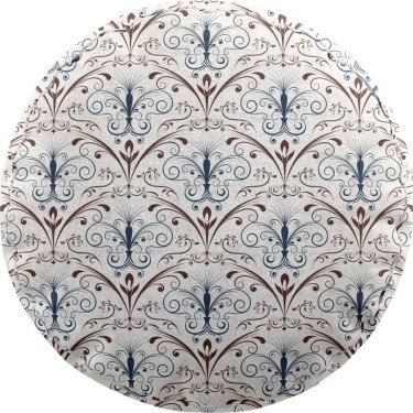 Подушка круглая Cortin «Ажурные арки»