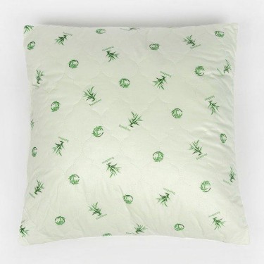 Подушка Адамас "Бамбук", размер 50х70 см, бамбуковое волокно, чехол тик