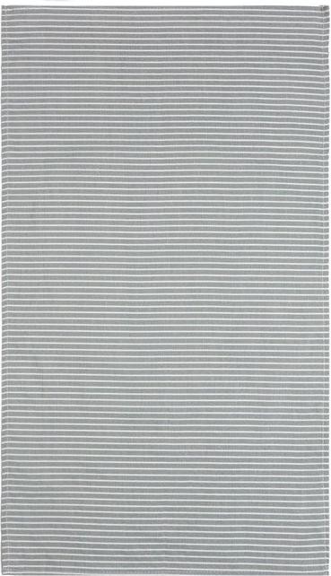 Набор кухонных полотенец Доляна «Полосы», 40х70см- 2шт, серый, 50%п/э, 50%хл