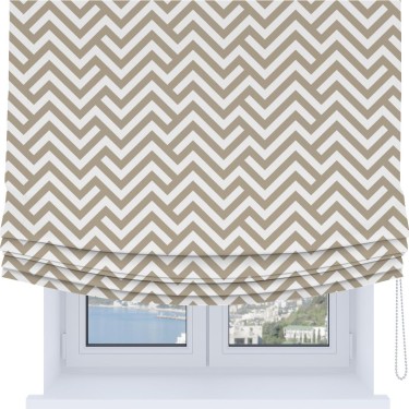 Римская штора Soft с мягкими складками, «Лабиринт»