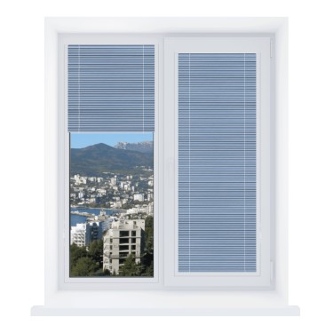 Кассетные жалюзи 7144 сиреневый металлик