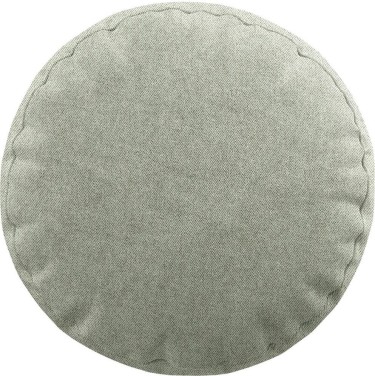 Подушка круглая Cortin твид коричнево-серый