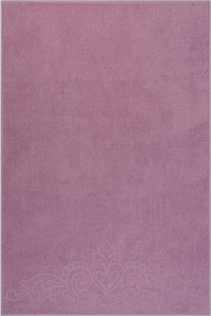 Полотенце махровое «Romance» цвет сирень, 100х150, 320 гр/м