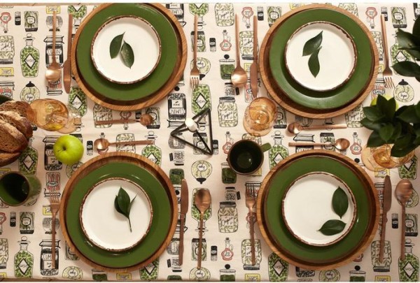 Скатерть "Этель" Kitchenware  149х180см, 100% хл, саржа 190 г/м2