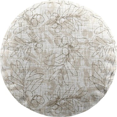 Подушка круглая Cortin «Ветви оливы»