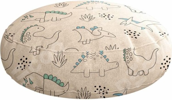 Подушка круглая Cortin «Динозаврики»