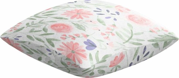 Подушка квадратная Cortin «Изысканные цветы»