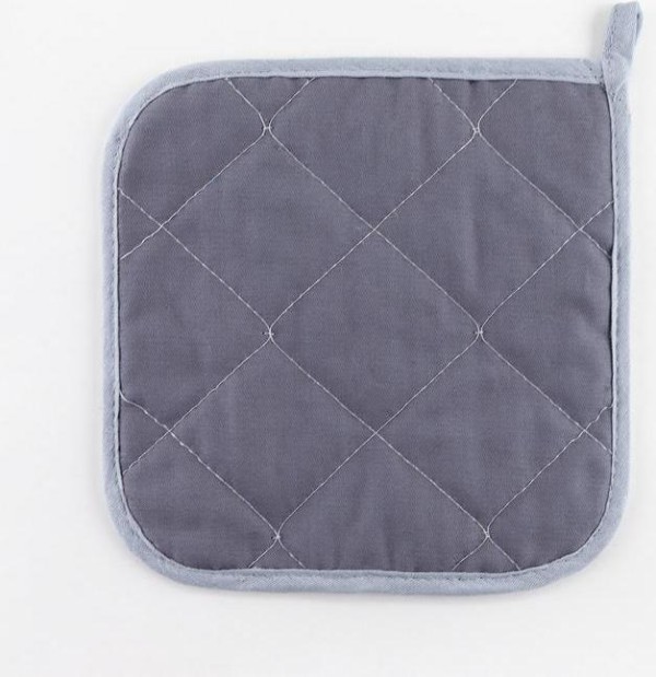 Прихватка "Christmas flowers" 19х19см, саржа, 100% х/л,ватин 250г/м2