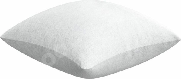 Подушка квадратная «Кортин» лён димаут белый