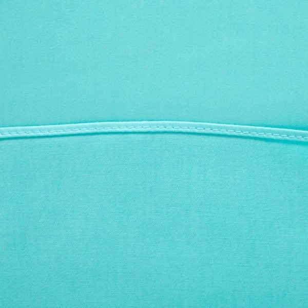 Простыня овальная «Крошка Я» 165х115 см, цвет мятный, мако-сатин