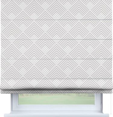 Римская штора «Кортин» для проема «Кристалл»