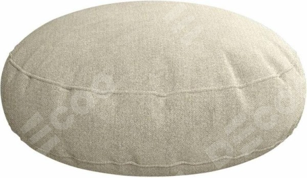 Подушка круглая Cortin cotton блэкаут светло-бежевый