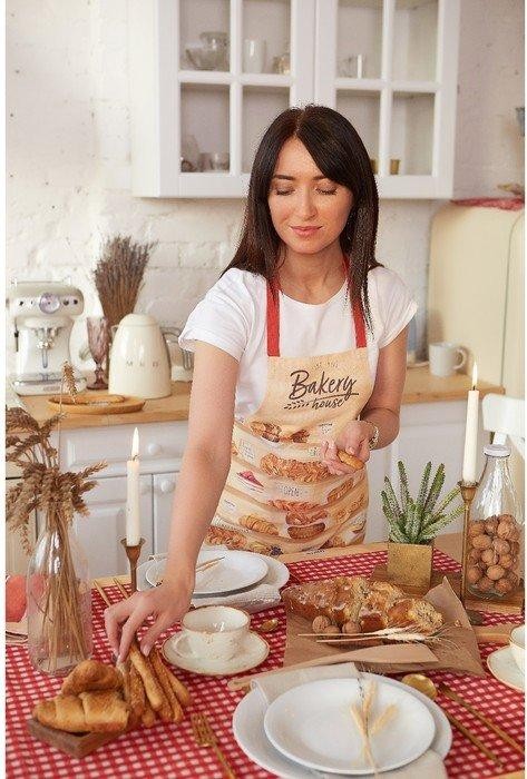 Фартук Этель Bakery house 70х60 см, 100% хлопок, репс 210 г/м2