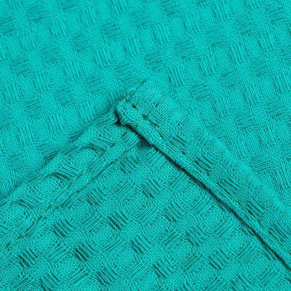 Полотенце 45х60 см, изумруд, вафля, 240 гр/м2, хлопок 100%