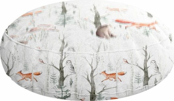 Подушка круглая Cortin «Лесной питомник»