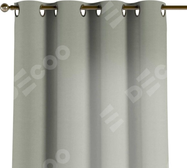 Комплект штор на люверсах вельвет светло-серый