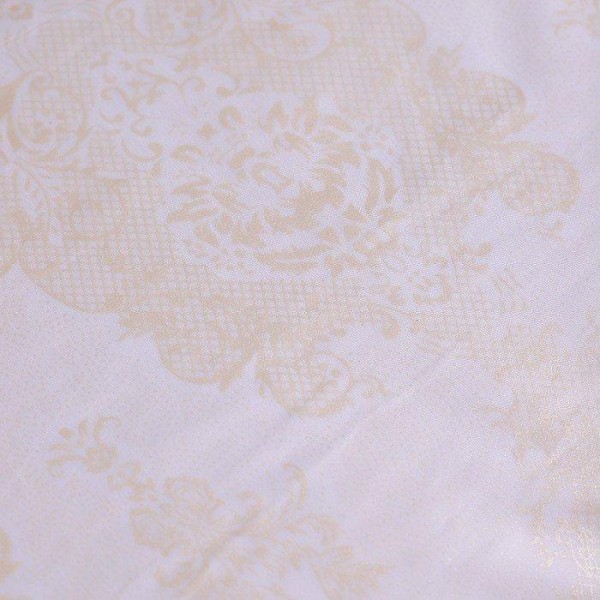 Нижняя наволочка 50х70см на молнии Персидские мотивы (белый) , тик 90г/м, пэ70%,хл30%