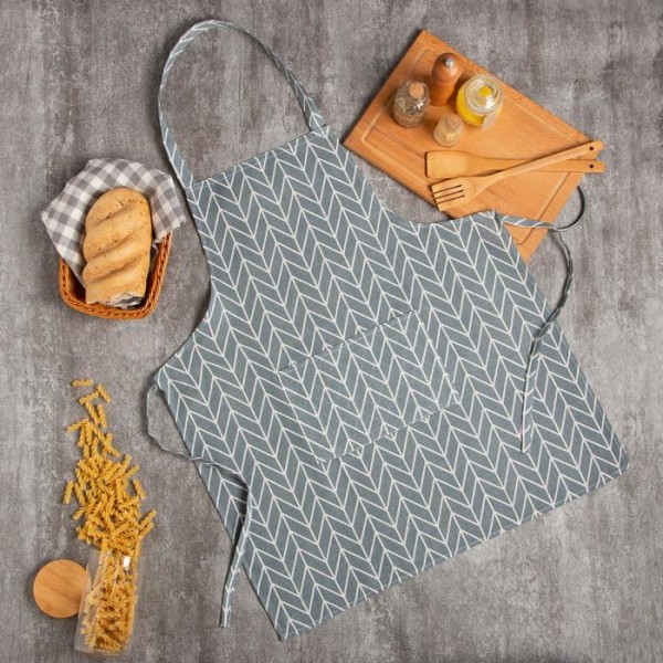 Фартук Доляна 60х70см, Ёлочка, 100%пэ, рогожка 200 гр/м