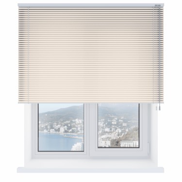 Горизонтальные жалюзи 4020, цвет слоновая кость, ламели 2,5 см
