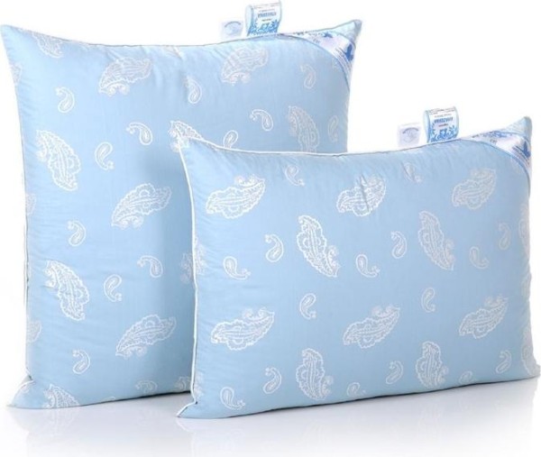 Подушка высокая Belashoff Классика, МИКС, размер 50 х 70 пух 50%, перо 50%, тик