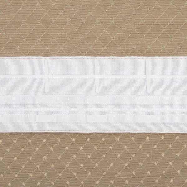 Штора портьерная "Этель" 130х280 см Английский стиль серый,100% п/э