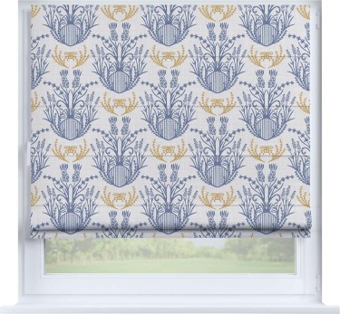 Римская штора «Кортин» на створку «Шикарная лаванда»