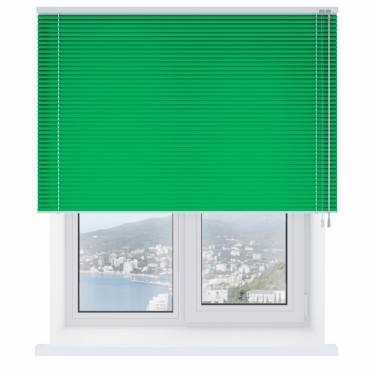 Горизонтальные жалюзи 518 зеленые