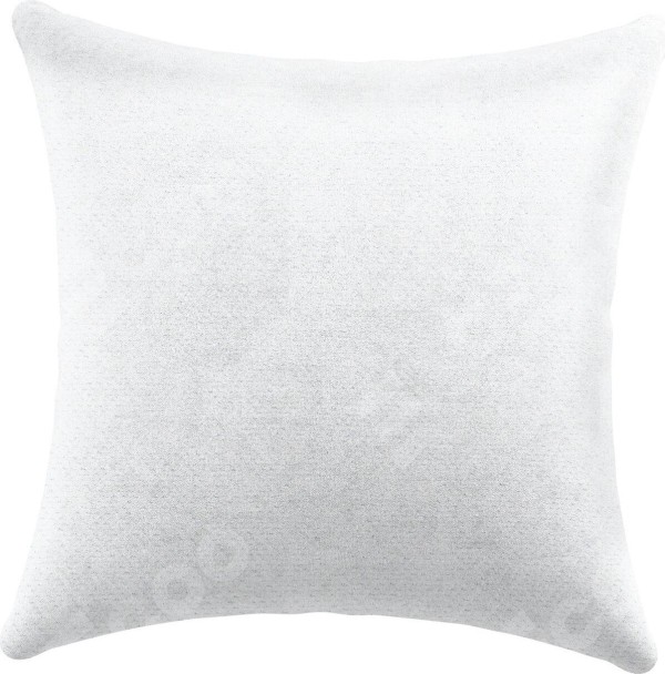 Подушка квадратная «Кортин» лён димаут белый